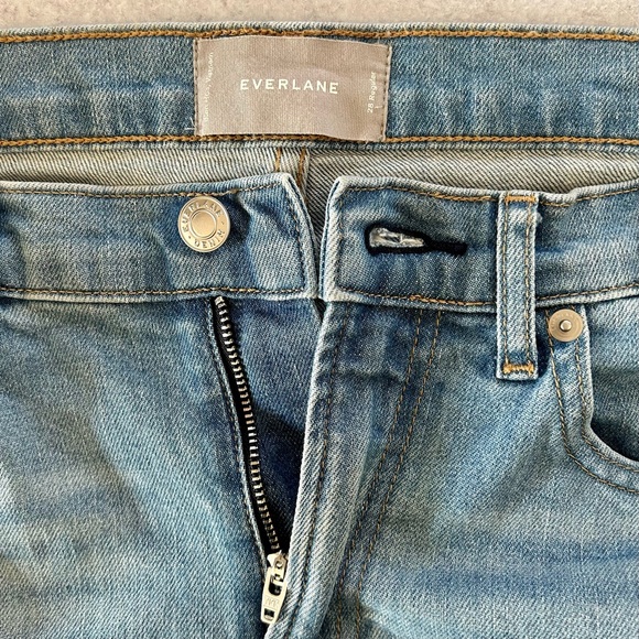 EVERLANE the High-Rise Essential Skinny Jean in Light Blue 28 - Picture 7 of 11